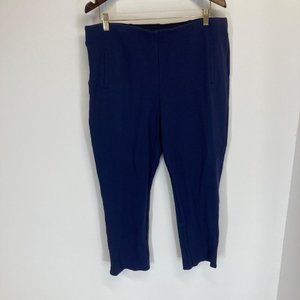 Chico's blue pull on plus size pant 3 or 16